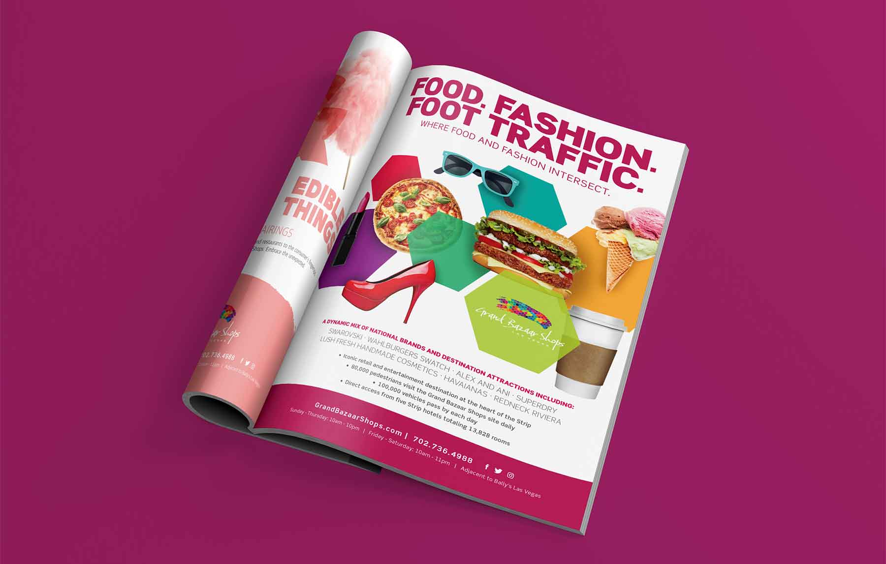 Grand Bazaar Shop print ad in magazine