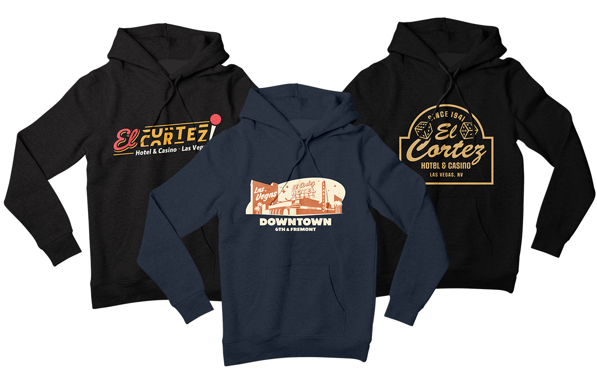 El Cortez hoodies