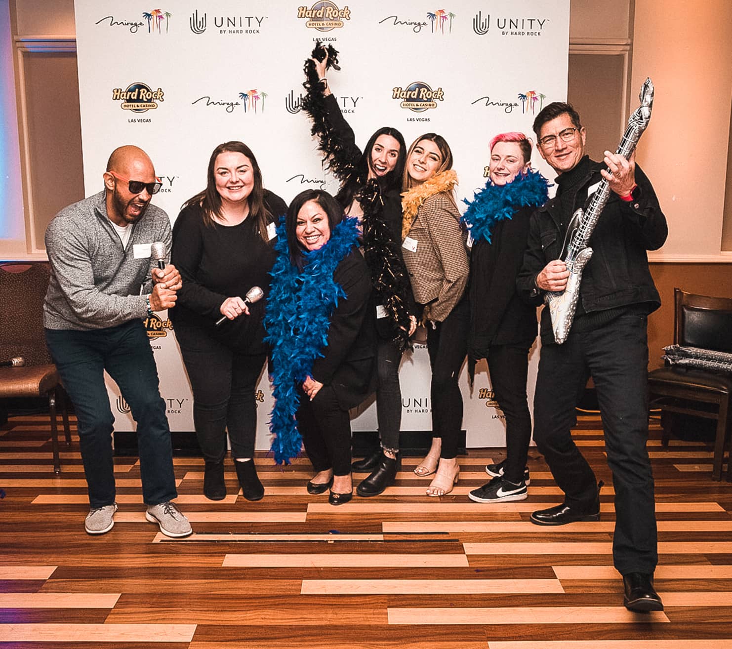 Team at Mirage
