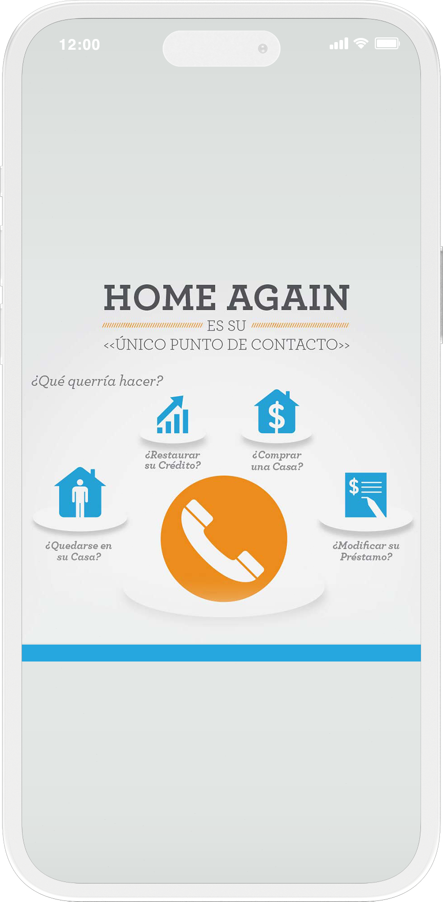 Home Again phone ad