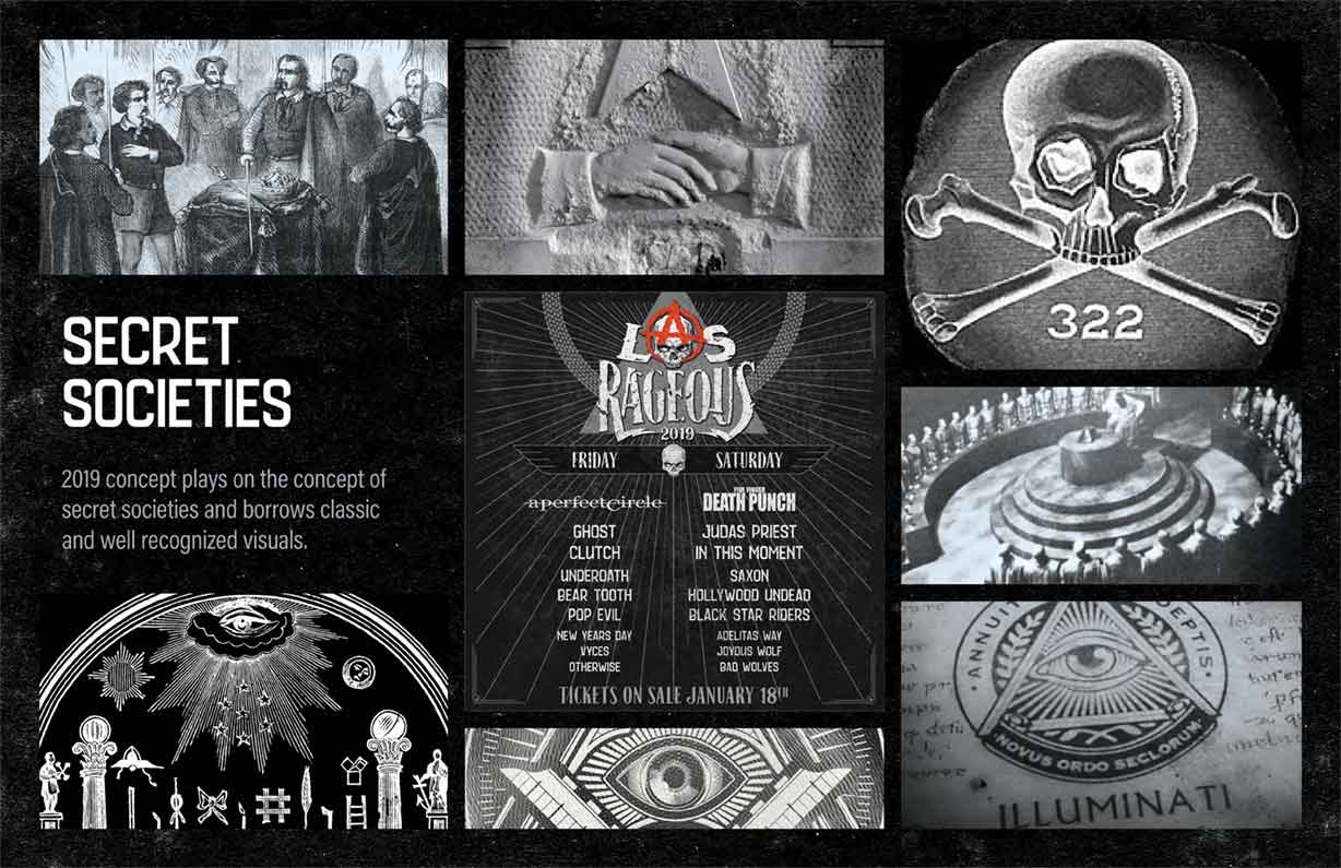 Las Rageous Brand Guidelines intro page