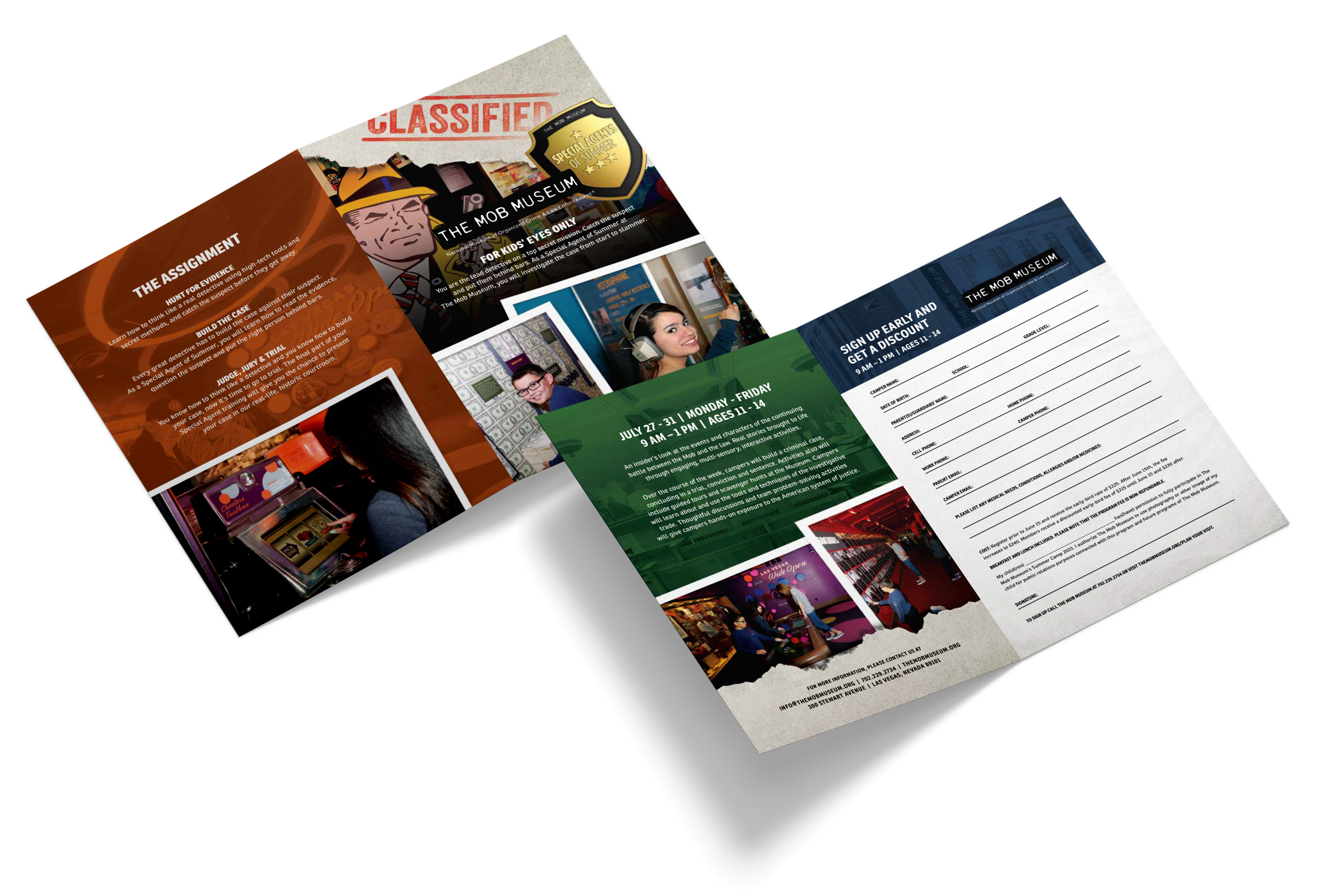 Mob Museum collateral